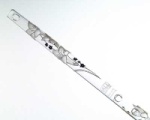 Hall Crystal Flute in G - 0201 White Lily