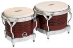 LP Matador M201-ABW Wood Bongos (Almond, Chrome)