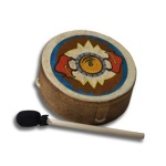 Remo 14 Inch Buffalo Drum (Sun Buffalo Graphic)
