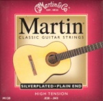 Martin M120 Silverplated Plain End High Tension Classical Strings