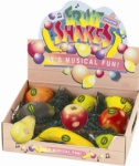 Remo 9 Pack Fruit Shakers Assorted