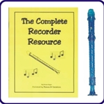 Blue Candy Apple Recorder & Complete Recorder Resource Book