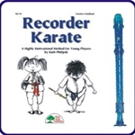 Blue Candy Apple Recorder & Recorder Karate Book
