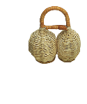 Nino Double Rattan Caxixi Shaker