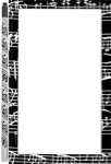 Black Score Notepad with Pencil