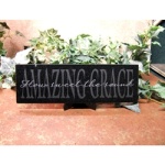 Amazing Grace Plaque w/Easel