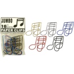 16th Note Jumbo Paper Clips