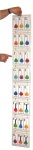 Card Holder for Color Coded Handbell Cards