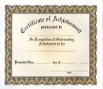 Generic Achievement Certificates