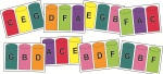 Boomwhackers® Color-Coded Cards for Directing Chords