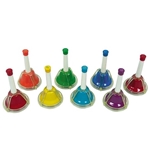 KidsPlay Combined Handbell & Deskbells 8 Note Diatonic Set
