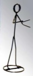 Director Stickman Sculpture