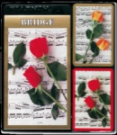 Sheet Music with Roses Bridge Set