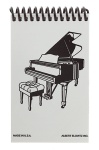 Grand Piano Mini Notebook
