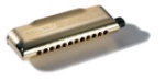 Hohner 7545 CX12 Chromatic Harmonica - Gold