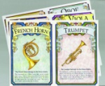 Musical Instruments Learning Cards