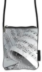 Score and Words Slim Purse