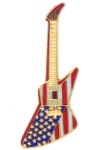 American Explorer Guitar Pin