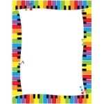 Colorful Keyboard Terrific Papers