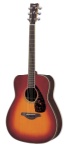 Yamaha FG730S VCS Solid Top Acoustic Guitar - Vintage Cherry Sunburst