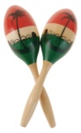 CP287 Wood Maracas, Medium