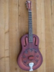 Republic 900 Wood Triolian Resonator Guitar w/ Case