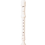Aulos A303AI Three-Piece Soprano Recorder - Ivory - Baroque