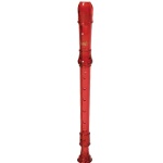 Canto CR101R Soprano Recorder - Baroque Fingering (Red)