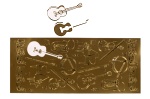 Gold Instrument Stickers