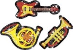 Marvelous Music Sparkle Stickers