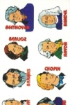 Musical Masters Composer Stickers
