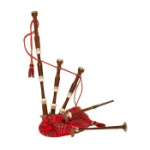 Mid-East BAGC Full Size Rosewood Bagpipes