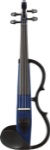 Yamaha SV-130BR Concert Select Silent Violin Only, Navy