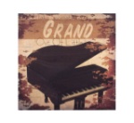 Grand Piano Canvas Picture