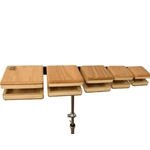 Clevelander CL4800 Temple  Blocks  with Stand