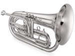 Jupiter 5060S Quantum Series Marching Baritone, silver