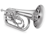 Jupiter 5070S Quantum Series Marching Euphonium, silver