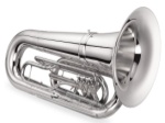 Jupiter 5080S Quantum Series Marching Tuba, silver