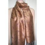 Bronze and Brown Pashmina Scarf