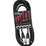 CBI MLN Performer Series 22 Gauge Neutrik X Series XLR 20' Mic Cable