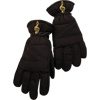 Black G Clef Ski Gloves