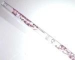 Hall 0213 Purple Lily Crystal Flute in G