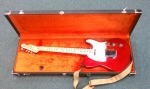 1969 Refinished Fender Telecaster Candyapple Red with Case