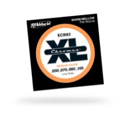 D'Addario ECB82 Chromes Long Scale Electric Bass Strings