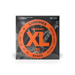 D'Addario ECG23 Chromes Extra Light Electric Guitar Strings