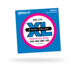 D'Addario EXL170 Nickel Wound Long Scale Electric Bass Strings