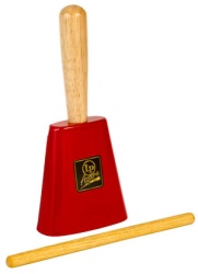 LP Aspire LPA900-RD EZ-Grip Cowbell, Red