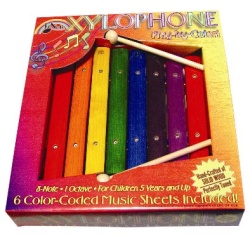 8 Note Wooden Children's Xylophone