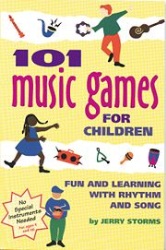 101 Music Games Paperback Book