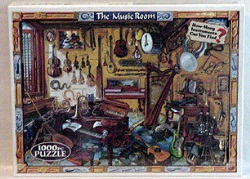 Music Room 1000 Piece Puzzle